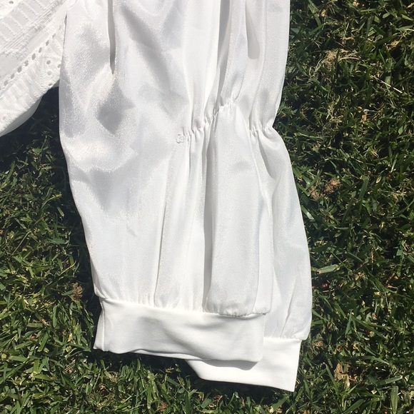 All white lice detail long dress…. - Picture 4 of 11